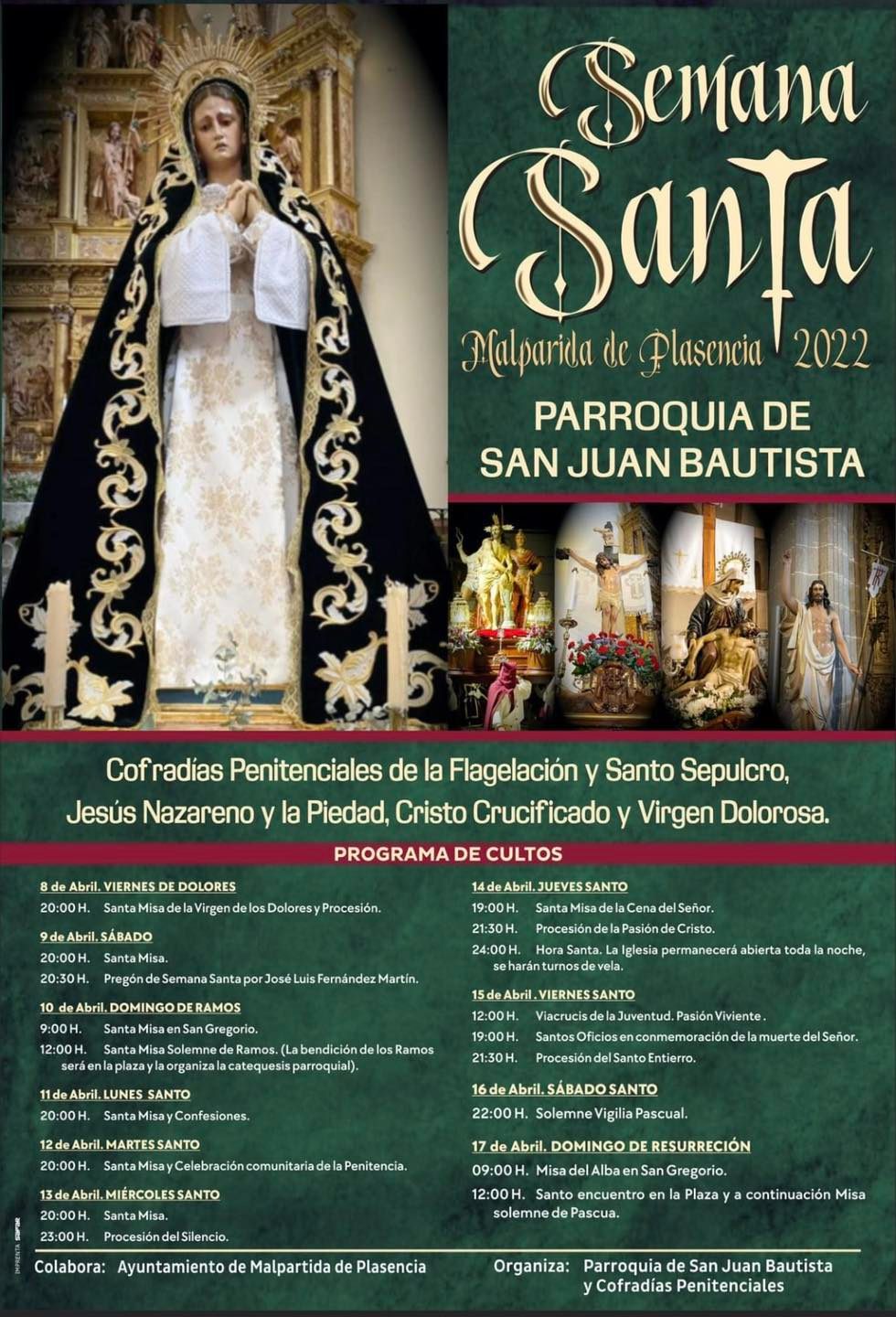 Semana Santa en Malpartida de Plasencia  